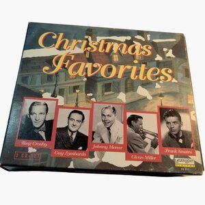 Christmas Favorites 3 CD Set By Bing Crosby Frank Sinatra Nat King Cole